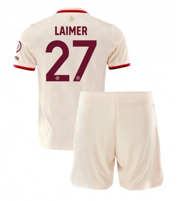 Bayern Munich Konrad Laimer #27 Tercera Equipación Niños 2024-25 Manga Corta (+ Pantalones cortos)